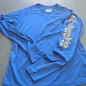 Columbia Blue Long Sleeve Shirt